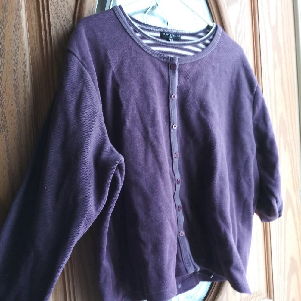 💜 Connected Layer Button-Down 💜